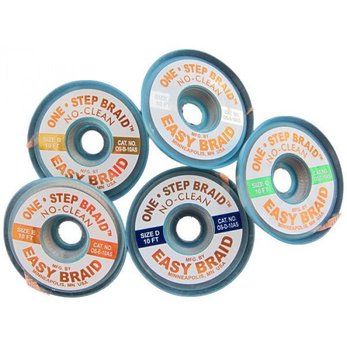 One Step Desoldering Braid